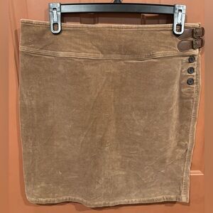 American Living Brown Corduroy Skirt